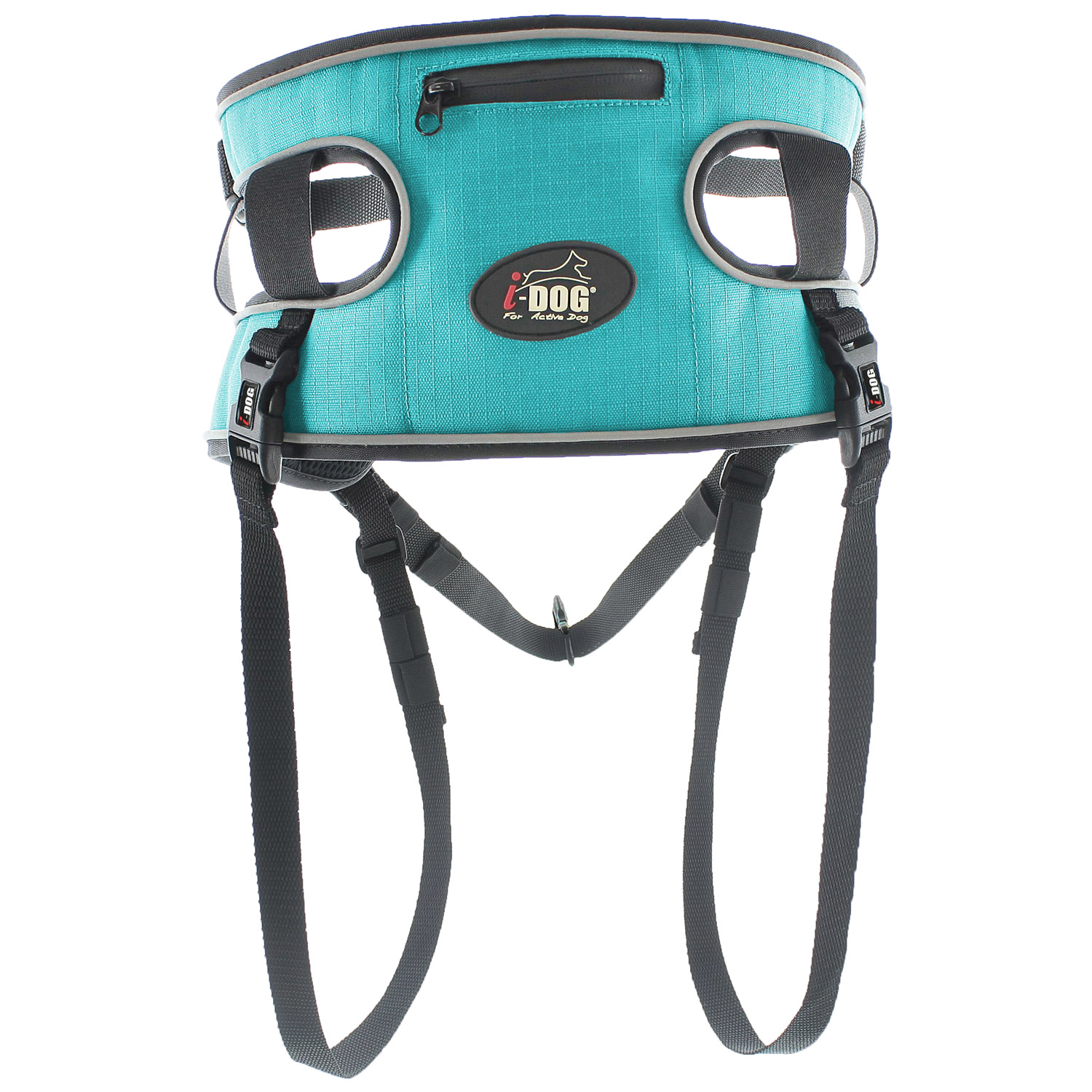 BAUDRIER CANICROSS/CANIMARCHE CONFORT I-DOG – Accessoires cani-rando