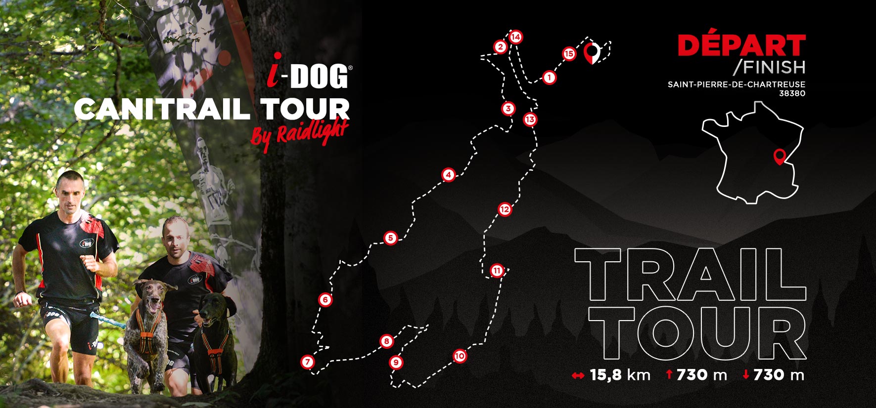 Cani-trail Tour 2023