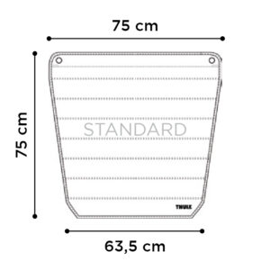 Thule Bumper Protector standard dimensions