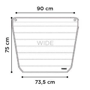 Thule Bumper Protector WIDE dimensions